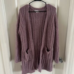 Purple Cardigan